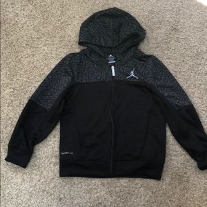 Boys Air Jordan by Nike zip up hoodie